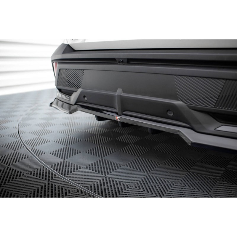 Kit carrosserie Maxton Design Peugeot 408 Mk1 (2021+) : lame avant, bas de caisse, lame arrière, becquet