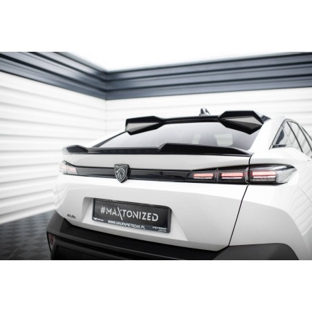 Kit carrosserie Maxton Design Peugeot 408 Mk1 (2021+) : lame avant, bas de caisse, lame arrière, becquet