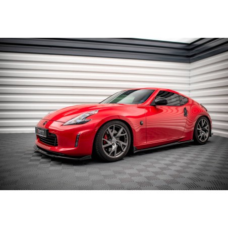 Kit carrosserie Maxton Design Nissan 370Z restylée (2012-2020) : lame avant, bas de caisse, lame arrière, lames arrière