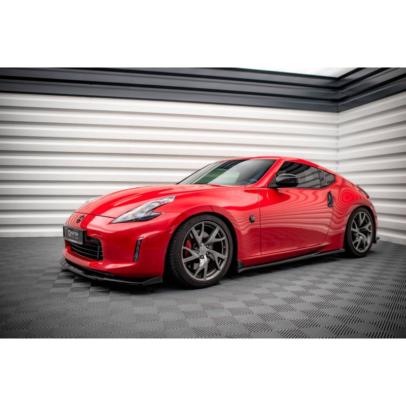 Kit carrosserie Maxton Design Nissan 370Z restylée (2012-2020) : lame avant, bas de caisse, lame arrière, lames arrière