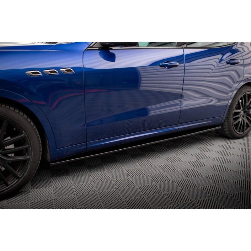 Kit carrosserie Maxton Design Maserati Levante GTS Mk1 (2018-2024) : lame avant, bas de caisse, lame arrière, becquet