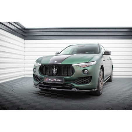 Kit carrosserie Maxton Design Maserati Levante Mk1 (2016-2024) : lame avant, bas de caisse, lame arrière, becquet
