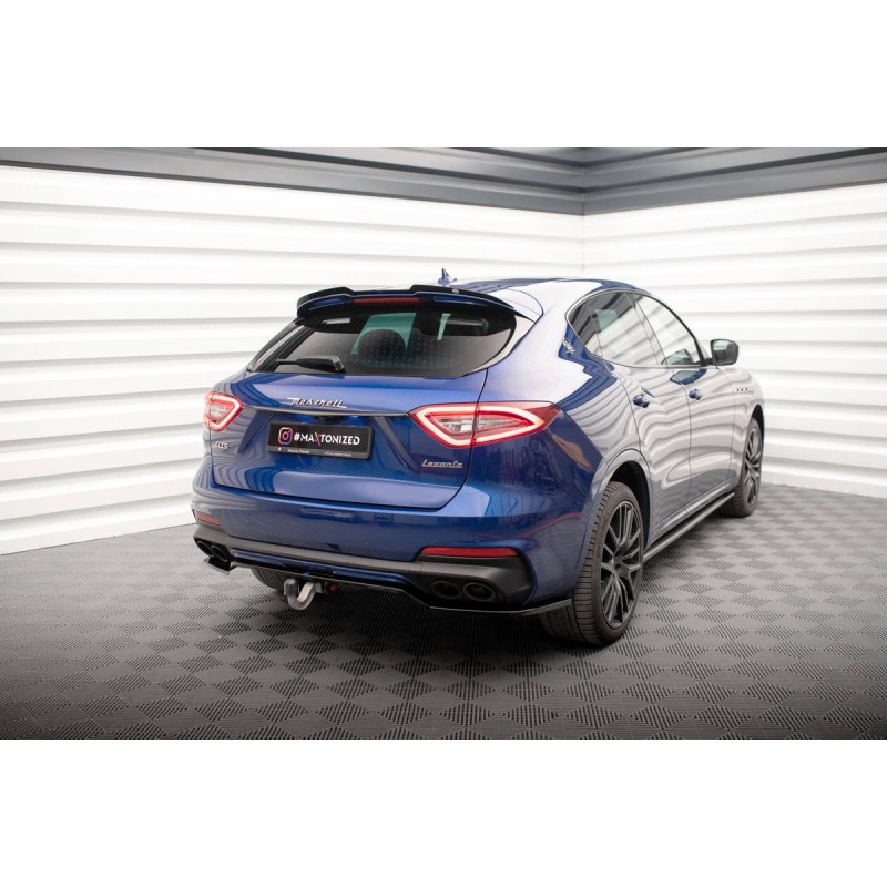 Kit carrosserie Maxton Design Maserati Levante GTS Mk1 (2018-2024) : lame avant, bas de caisse, lame arrière, becquet