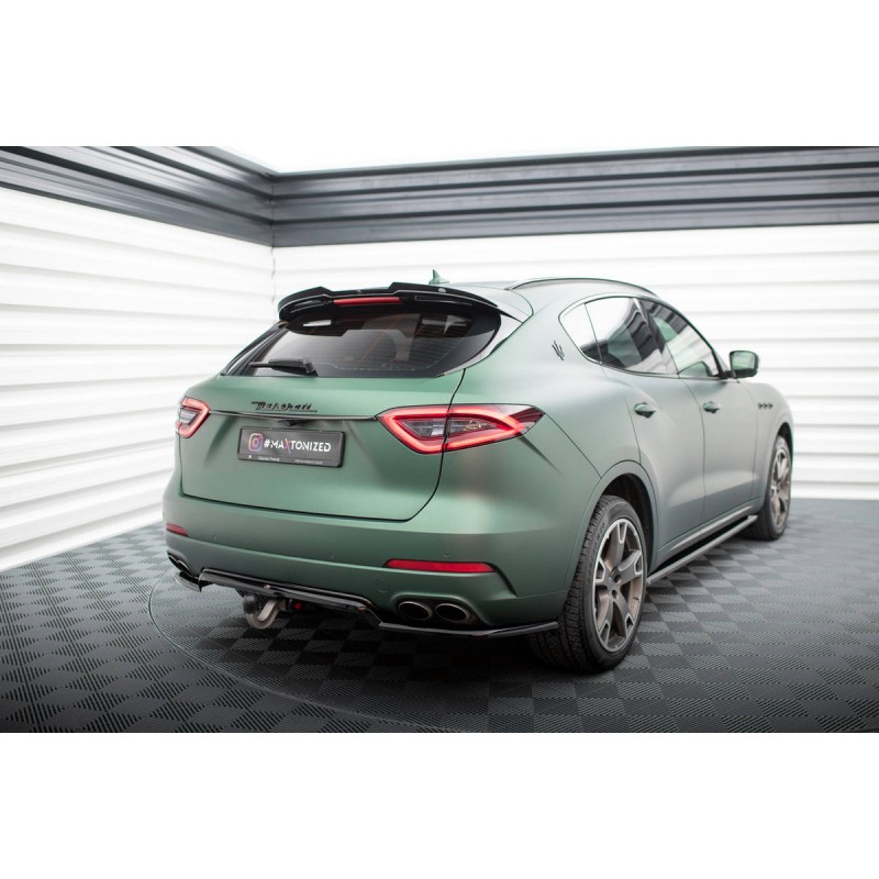 Kit carrosserie Maxton Design Maserati Levante Mk1 (2016-2024) : lame avant, bas de caisse, lame arrière, becquet