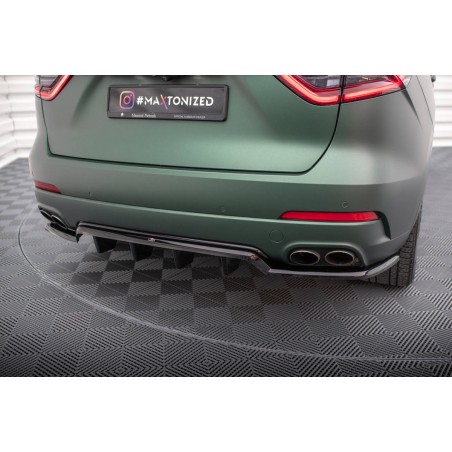 Kit carrosserie Maxton Design Maserati Levante Mk1 (2016-2024) : lame avant, bas de caisse, lame arrière, becquet