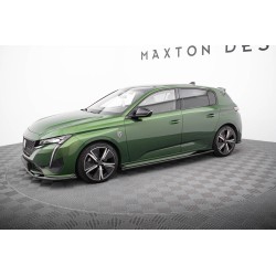 Kit carrosserie Maxton Design Peugeot 308 GT 5 portes Mk3 (2021+) : lame avant, bas de caisse, lame arrière, becquet