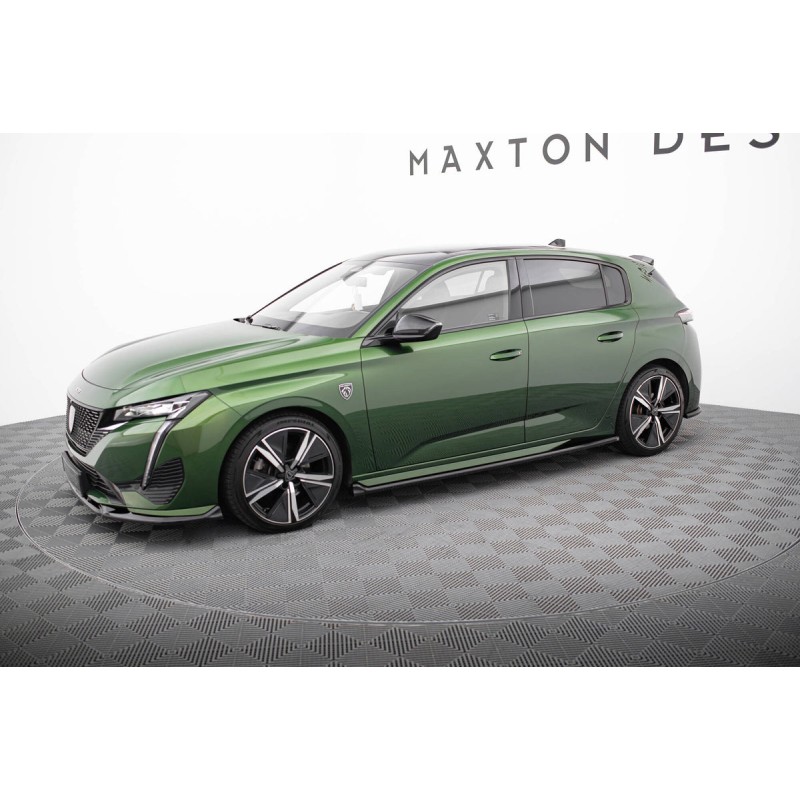 Kit carrosserie Maxton Design Peugeot 308 GT 5 portes Mk3 (2021+) : lame avant, bas de caisse, lame arrière, becquet