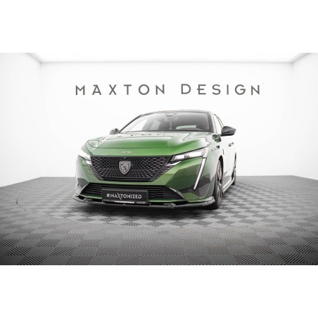 Kit carrosserie Maxton Design Peugeot 308 GT 5 portes Mk3 (2021+) : lame avant, bas de caisse, lame arrière, becquet