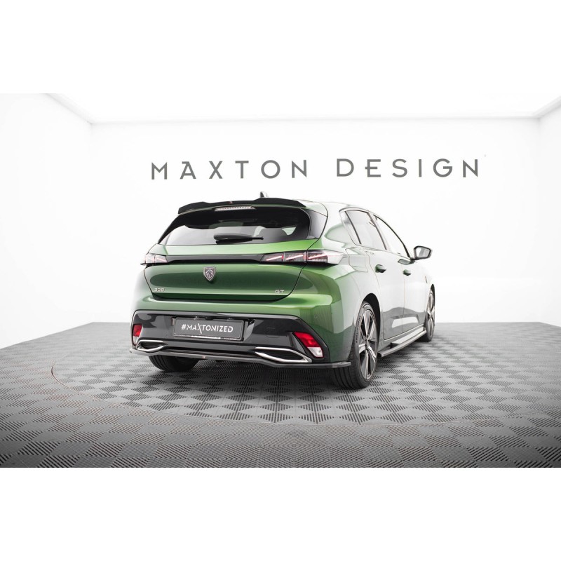 Kit carrosserie Maxton Design Peugeot 308 GT 5 portes Mk3 (2021+) : lame avant, bas de caisse, lame arrière, becquet