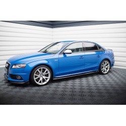 Kit carrosserie Maxton Design Audi S4 Berline B8 (2008-2011) : lame avant, bas de caisse, diffuseur arrière, lames arrière