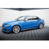 Kit carrosserie Maxton Design Audi S4 Berline B8 (2008-2011) : lame avant, bas de caisse, diffuseur arrière, lames arrière Kit carrosserie Maxton Design Audi S4 Berline B8 (2008-2011) : lame avant, bas de caisse, diffuseur arrière, lames arrière