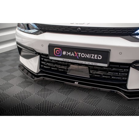 Kit carrosserie Maxton Design Kia EV6 GT-Line Mk1 (2021+) : lame avant, bas de caisse, lame arrière, becquet