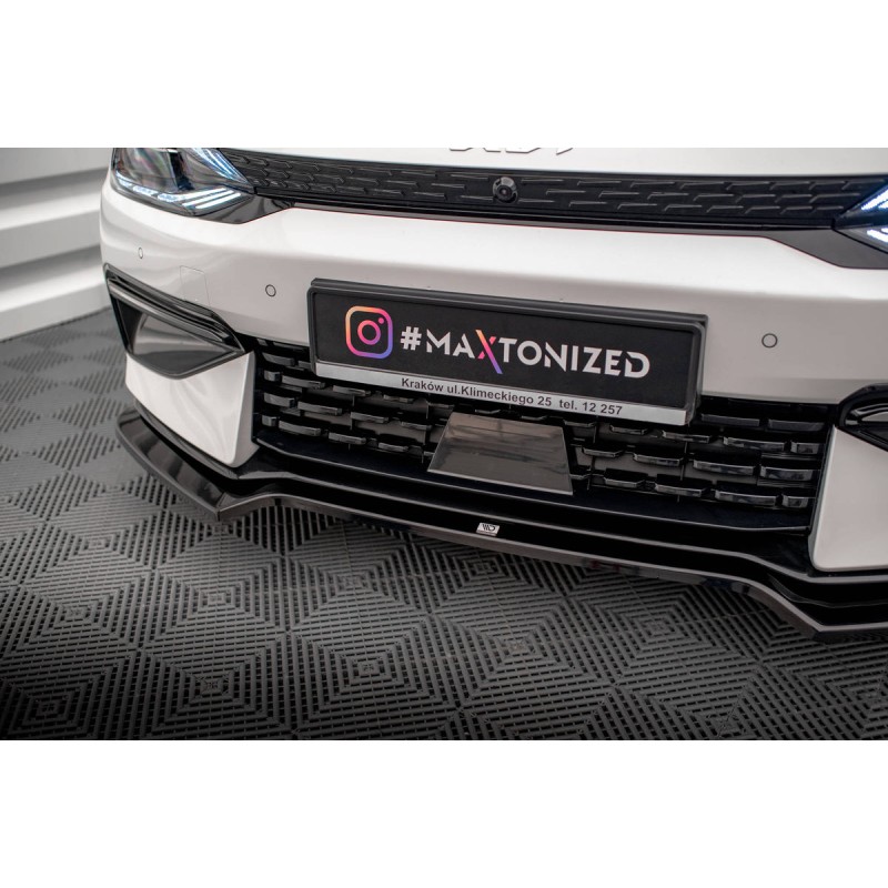 Kit carrosserie Maxton Design Kia EV6 GT-Line Mk1 (2021+) : lame avant, bas de caisse, lame arrière, becquet