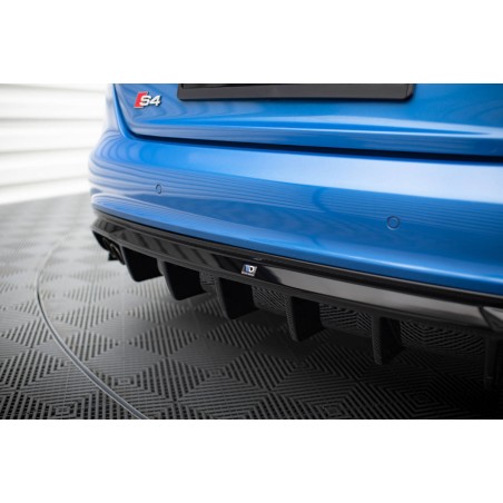Kit carrosserie Maxton Design Audi S4 Berline B8 (2008-2011) : lame avant, bas de caisse, diffuseur arrière, lames arrière