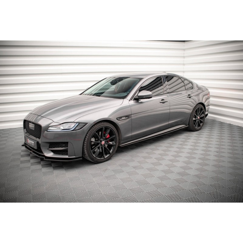 Kit carrosserie Maxton Design Jaguar XF R-Sport X260 (2015-2020) : lame avant, bas de caisse, lame arrière