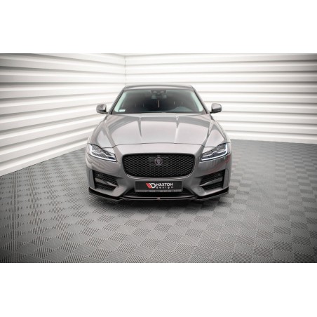 Kit carrosserie Maxton Design Jaguar XF R-Sport X260 (2015-2020) : lame avant, bas de caisse, lame arrière