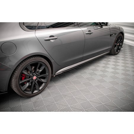 Kit carrosserie Maxton Design Jaguar XF R-Sport X260 (2015-2020) : lame avant, bas de caisse, lame arrière