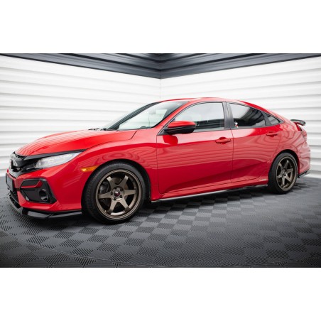 Kit carrosserie Maxton Design Honda Civic SI Mk10 (2017-2019) : lame avant, bas de caisse, lame arrière, becquet