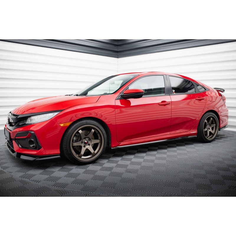 Kit carrosserie Maxton Design Honda Civic SI Mk10 (2017-2019) : lame avant, bas de caisse, lame arrière, becquet