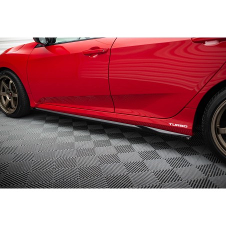 Kit carrosserie Maxton Design Honda Civic SI Mk10 (2017-2019) : lame avant, bas de caisse, lame arrière, becquet