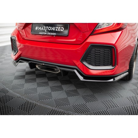 Kit carrosserie Maxton Design Honda Civic SI Mk10 (2017-2019) : lame avant, bas de caisse, lame arrière, becquet