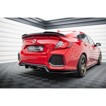 Kit carrosserie Maxton Design Honda Civic SI Mk10 (2017-2019) : lame avant, bas de caisse, lame arrière, becquet