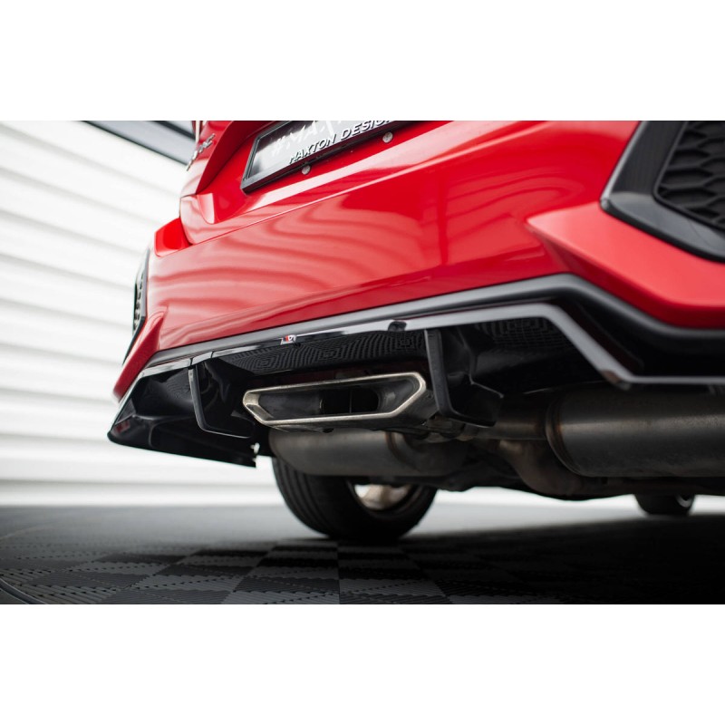 Kit carrosserie Maxton Design Honda Civic SI Mk10 (2017-2019) : lame avant, bas de caisse, lame arrière, becquet