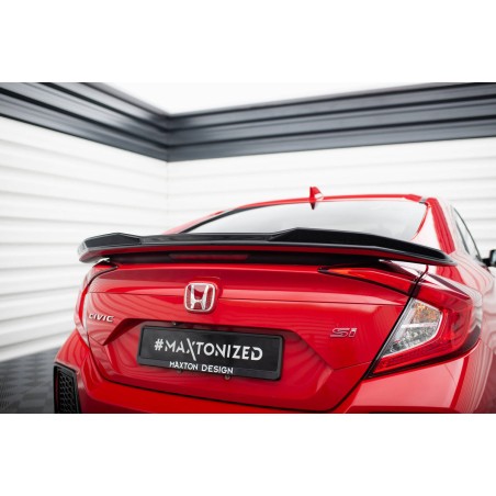 Kit carrosserie Maxton Design Honda Civic SI Mk10 (2017-2019) : lame avant, bas de caisse, lame arrière, becquet