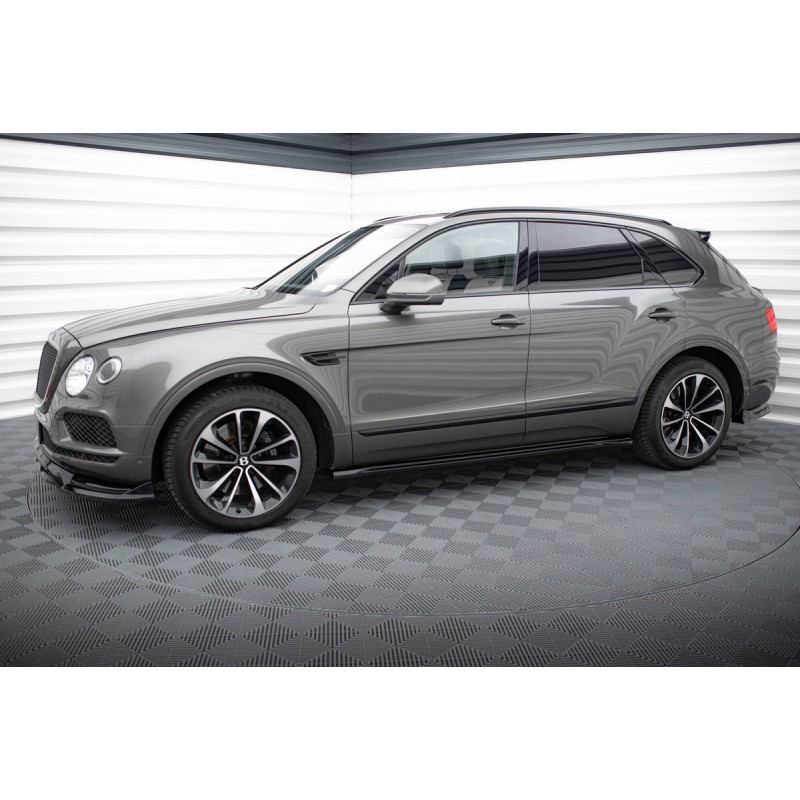 Kit carrosserie Maxton Design Bentley Bentayga Mk1 (2015-2020) : lame avant, bas de caisse, lame arrière, becquet