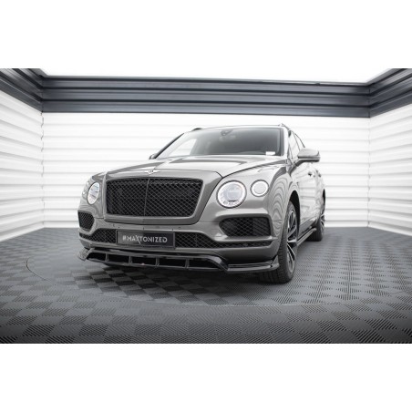 Kit carrosserie Maxton Design Bentley Bentayga Mk1 (2015-2020) : lame avant, bas de caisse, lame arrière, becquet