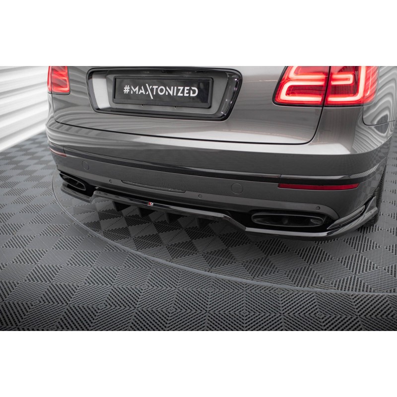Kit carrosserie Maxton Design Bentley Bentayga Mk1 (2015-2020) : lame avant, bas de caisse, lame arrière, becquet