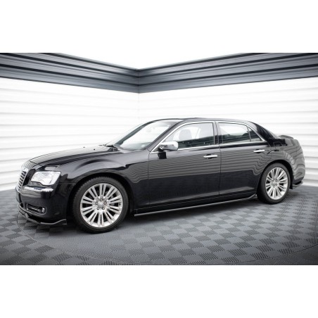 Kit carrosserie Maxton Design Chrysler 300 Mk2 (2011-2014) : lame avant, bas de caisse, lame arrière, lames arrière, becquet