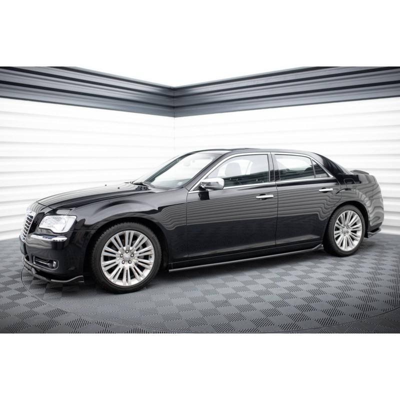 Kit carrosserie Maxton Design Chrysler 300 Mk2 (2011-2014) : lame avant, bas de caisse, lame arrière, lames arrière, becquet