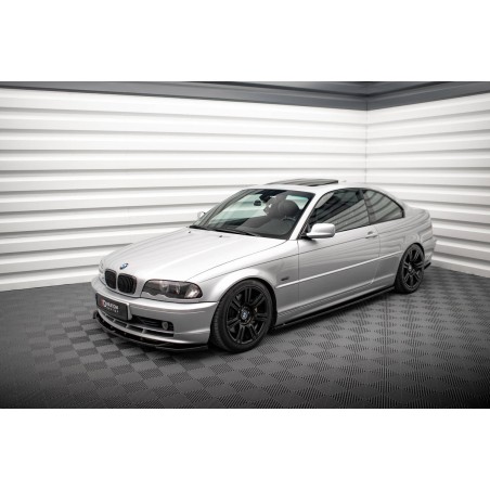 Kit carrosserie Maxton Design BMW Série 3 Coupé E46 (1998-2003) : lame avant, bas de caisse, lames arrière, becquet