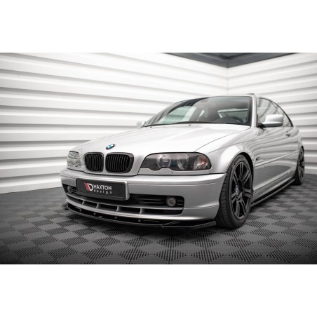 Kit carrosserie Maxton Design BMW Série 3 Coupé E46 (1998-2003) : lame avant, bas de caisse, lames arrière, becquet