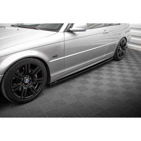 Kit carrosserie Maxton Design BMW Série 3 Coupé E46 (1998-2003) : lame avant, bas de caisse, lames arrière, becquet