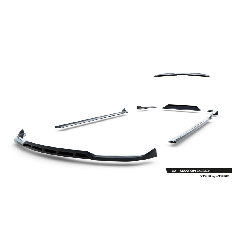 Kit carrosserie Maxton Design Chrysler 300 Mk2 (2011-2014) : lame avant, bas de caisse, lame arrière, lames arrière, becquet