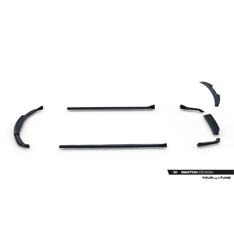 Kit carrosserie Maxton Design Chrysler 300 Mk2 (2011-2014) : lame avant, bas de caisse, lame arrière, lames arrière, becquet