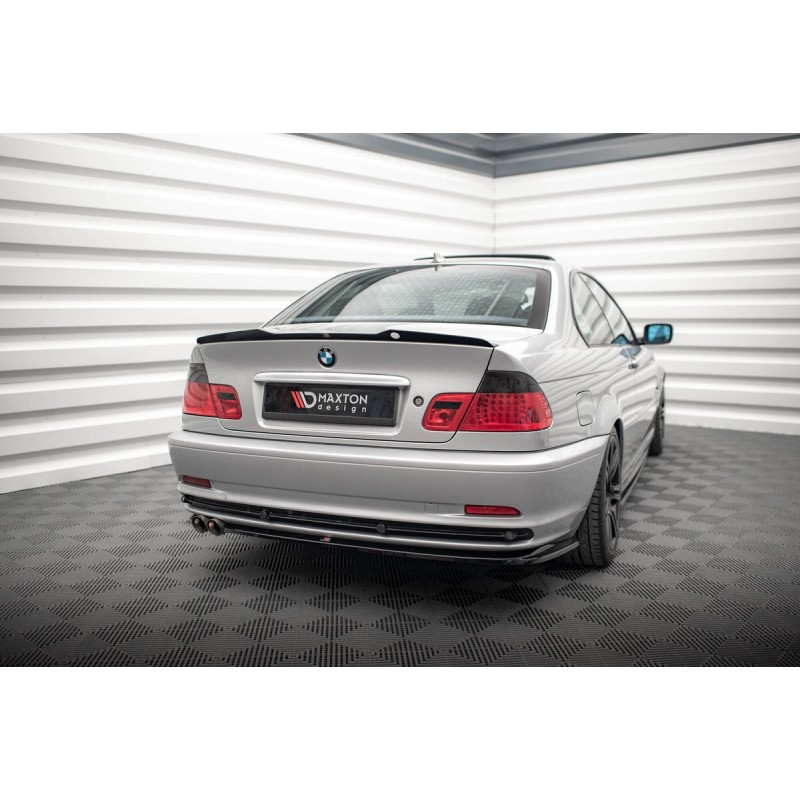 Kit carrosserie Maxton Design BMW Série 3 Coupé E46 (1998-2003) : lame avant, bas de caisse, lames arrière, becquet