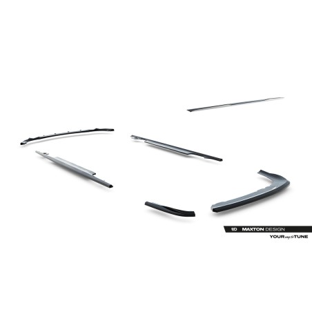 Kit carrosserie Maxton Design BMW Série 3 Coupé E46 (1998-2003) : lame avant, bas de caisse, lames arrière, becquet