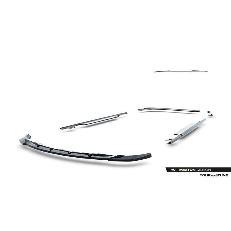 Kit carrosserie Maxton Design BMW Série 3 Coupé E46 (1998-2003) : lame avant, bas de caisse, lames arrière, becquet
