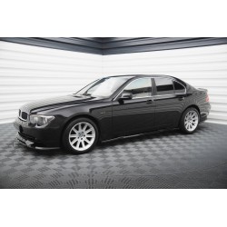 Kit carrosserie Maxton Design BMW Série 7 E65 (2001-2005) : lame avant, bas de caisse, lame arrière, becquet