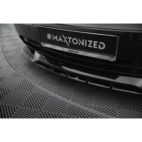 Kit carrosserie Maxton Design BMW Série 7 E65 (2001-2005) : lame avant, bas de caisse, lame arrière, becquet