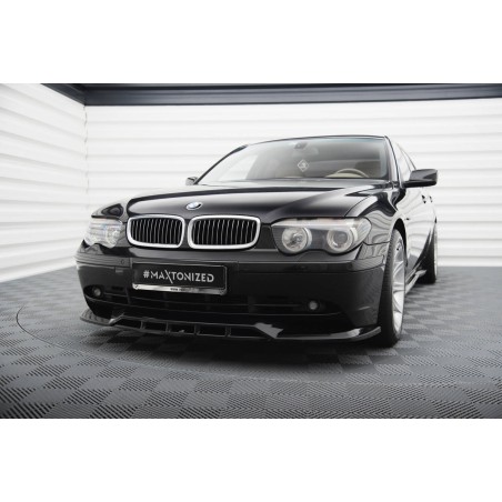 Kit carrosserie Maxton Design BMW Série 7 E65 (2001-2005) : lame avant, bas de caisse, lame arrière, becquet