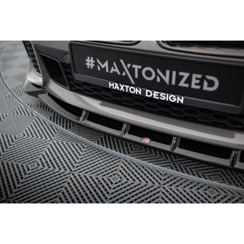 Kit carrosserie Maxton Design BMW Série 7 G11 M-Pack restylée (2019-2022) : lame avant, bas de caisse, lame arrière, becquet