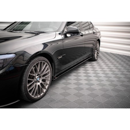 Kit carrosserie Maxton Design BMW Série 7 M-Pack F01 (2008-2013) : lame avant, bas de caisse, lame arrière, becquet