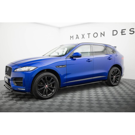Kit carrosserie Maxton Design Jaguar F-Pace R-Sport X761 (2016-2020) : lame avant, bas de caisse, lame arrière, becquet