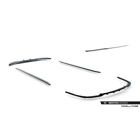 Kit carrosserie Maxton Design BMW Série 7 M-Pack F01 (2008-2013) : lame avant, bas de caisse, lame arrière, becquet