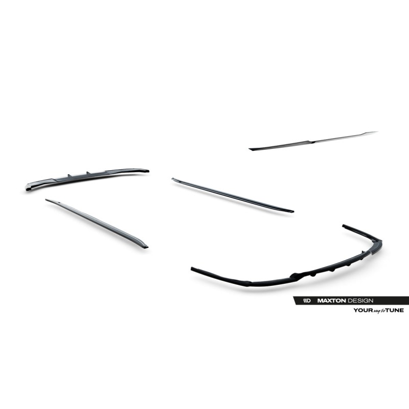 Kit carrosserie Maxton Design BMW Série 7 M-Pack F01 (2008-2013) : lame avant, bas de caisse, lame arrière, becquet