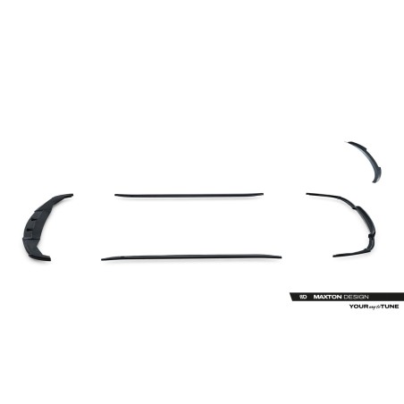 Kit carrosserie Maxton Design BMW Série 7 M-Pack F01 (2008-2013) : lame avant, bas de caisse, lame arrière, becquet